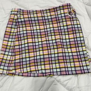 multicolor justice skirt